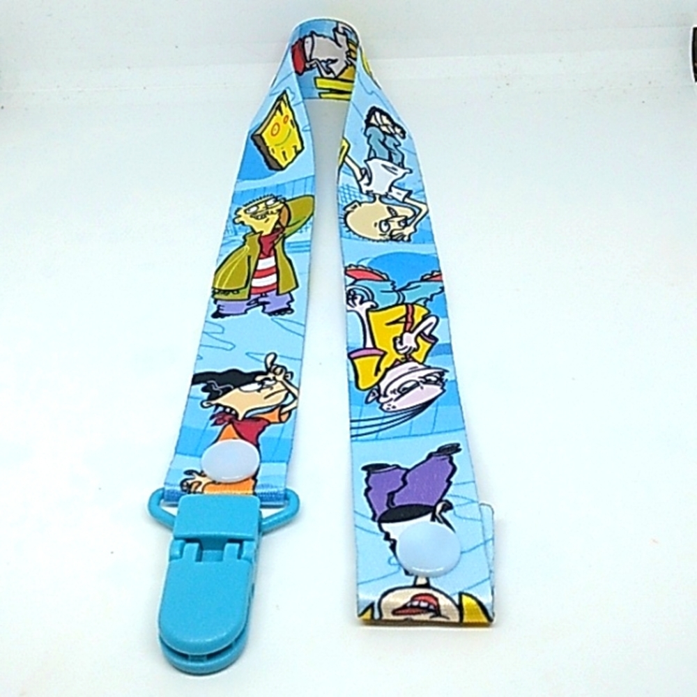 Ed Edd Eddy pacifier/Toy clip